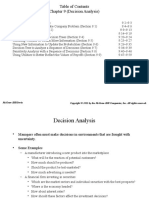 Chapter 9 (Decision Analysis) : Mcgraw-Hill/Irwin