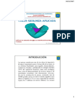 Capítulo VIII - Geología Aplicada A La Construcción de Presas, Túneles y Canales.