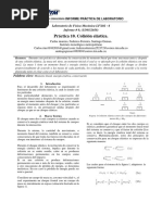 Práctica 10. Colisión Elástica