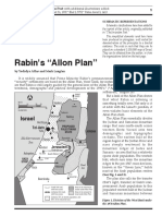 Rabin's Allon Plan