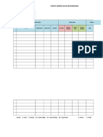 Form Survey Kondisi Jalan Dan Drainase