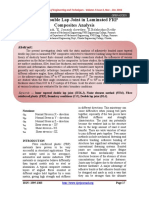 Hybrid Double Lap Joint in Laminated FRP Composites Analysis