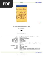 The Columbia Guide To Standard American English PDF