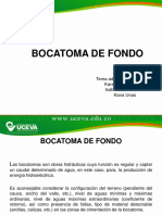 Bocatoma de Fondo