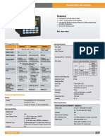 Features:: Programmable Logic Controller