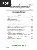 WWW - Manaresults.Co - In: Micro Processors and Micro Controllers