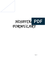 Hospital Formulary: Page - 0