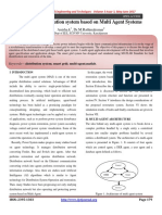 Design of Distribution System Based On Multi Agent Systems: Abstract