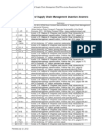 APICS CPIM Basics of Supply Chain Management Question Answers