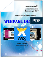 Wix (Webpage Design) Malay Final Draft - Reviewed With Cover PDF