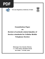 CP On Review of Network Related QoS PDF