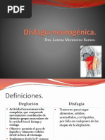 Disfagia Neurogénica