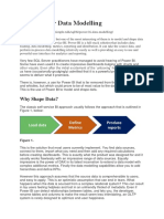 Power BI For Data Modelling