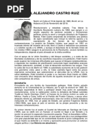 Fidel Alejandro Castro Ruiz: Los Misiles (1962) Aseguró La Pervivencia de La Revolución, Socavó También Su