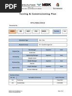 Test Commissioning Plan Rev 1 Al Ri