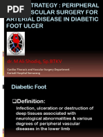 A New Strategy Peripheral Endovascular Surgery For Arterial Disease in Diabetic Foot Ulcer - Dr. M. Ali Shodiq, SPBTKV