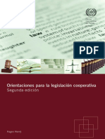 Derecho de Las Cooperativas