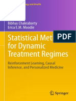 Statistical Methods For Dynamic Treatment Regimes