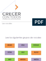 PPT1 U1 1 - Las Vocales