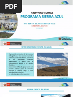 Objetivos y Metas de Sierra Azul