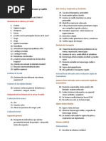 Cuestionario Capítulo 26 Lesiones de La Cara y El Cuello