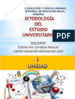 Metodología Del Estudio Universitario