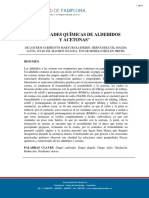 Propiedades Químicas de Aldehídos y Acetonas. Informe 7