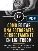 (Ebook) Aprende A Editar Una Fotografia Correctamente en Lightroom V5