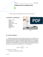 2017-II Experiencia - Nº05 - Movimiento de Un Proyectil