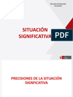 Precisiones de La Situación Signficativa - Taller - Ugel 01