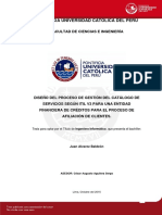 Alvarez Baldeón Juan Proceso Gestión Catálogo Servicios Itil V3 PDF