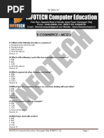 E-Commerce MCQ INFOTECH 200 Questions PDF