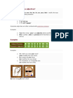 Pronoun4 Object Pronouns