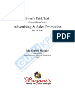 Advertising & Sales Promotion