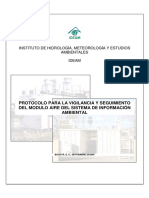 Protocolo de Vigilancia de Calidad Del Aire PDF