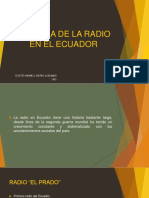 La Radio en El Ecuador