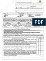 Ficha de Monitoreo en Aula - Desempeño Docente