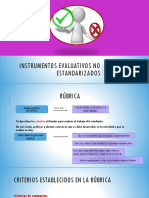 Instrumentos Evaluativos No Estandarizados