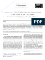 Properties and Hydration of Blended Cements With Calcareous Diatomite