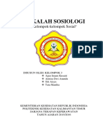 Makalah Sosiologi, Kelompok Masyarakat