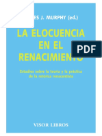 La Retórica en El Renacimiento - Kristeller