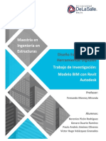 Trabajo de Investigacion Modelo BIM Revit