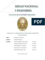 Medida de Valores Medios y Eficaces en Circuitos Monofásicos Uni