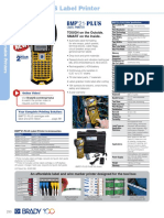 Brady BMP21 PLUS KIT1 Datasheet