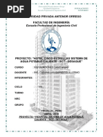 Informe de Instalaciones Sanitarias