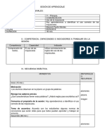 Sesión de Aprendizaje - 1°-9-04