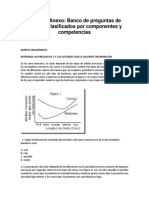 Banco de Preguntas de Biología