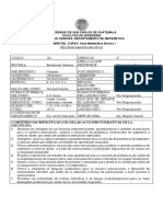 Usac Matemática 2018 Primer Semestre Ingenieria