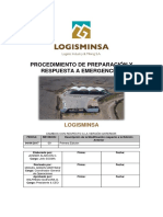 Procedimiento de Preparación y Respuesta A Emergenciass