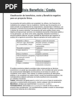 Analisis Costo Beneficio